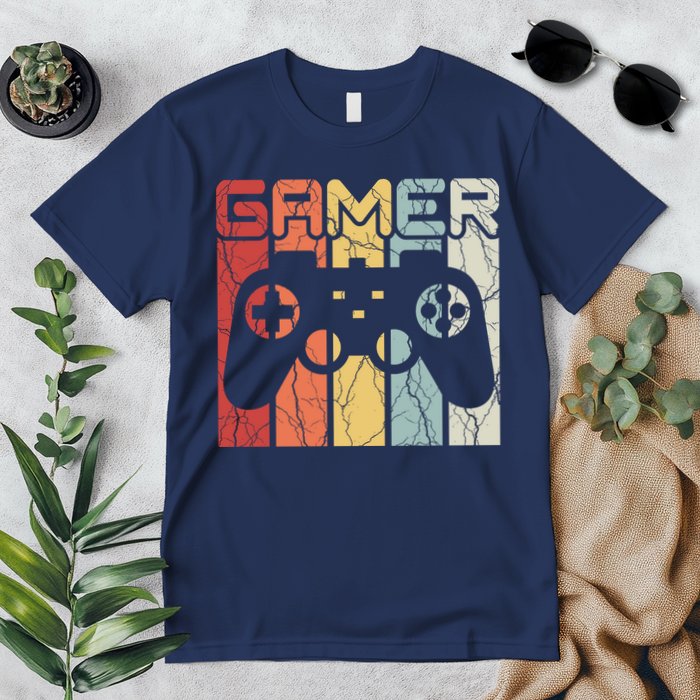 Gamer Retro Controller Premium T-Shirt
