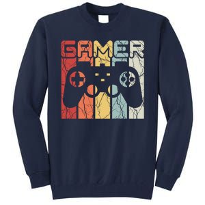 Gamer Retro Controller Tall Sweatshirt