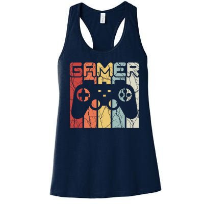 Gamer Retro Controller Women's Racerback Tank