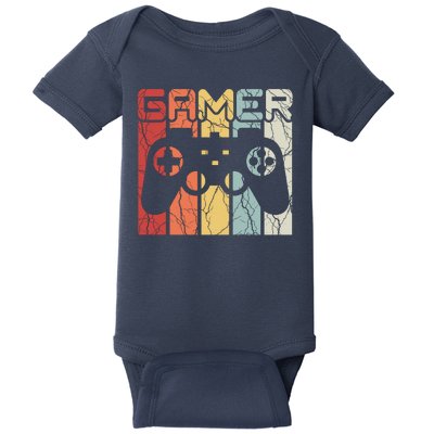 Gamer Retro Controller Baby Bodysuit