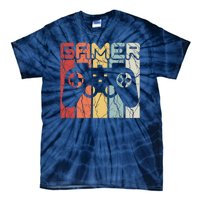 Gamer Retro Controller Tie-Dye T-Shirt