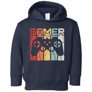 Gamer Retro Controller Toddler Hoodie