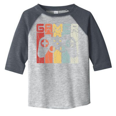 Gamer Retro Controller Toddler Fine Jersey T-Shirt