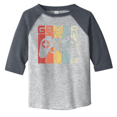 Gamer Retro Controller Toddler Fine Jersey T-Shirt