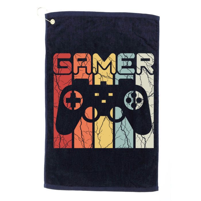 Gamer Retro Controller Platinum Collection Golf Towel