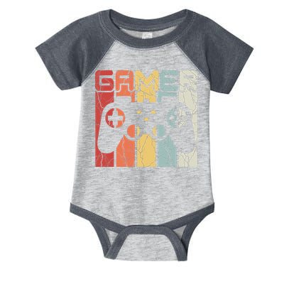 Gamer Retro Controller Infant Baby Jersey Bodysuit