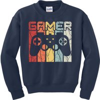 Gamer Retro Controller Kids Sweatshirt