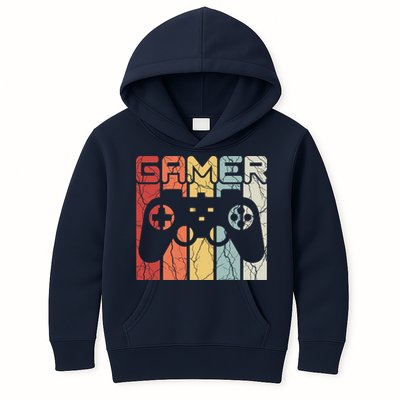 Gamer Retro Controller Kids Hoodie