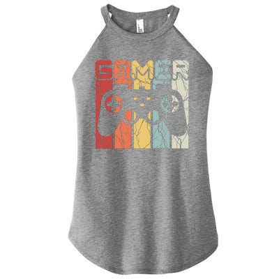 Gamer Retro Controller Women's Perfect Tri Rocker Tank