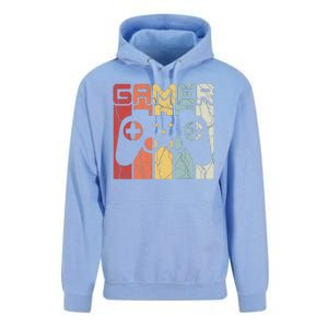 Gamer Retro Controller Unisex Surf Hoodie