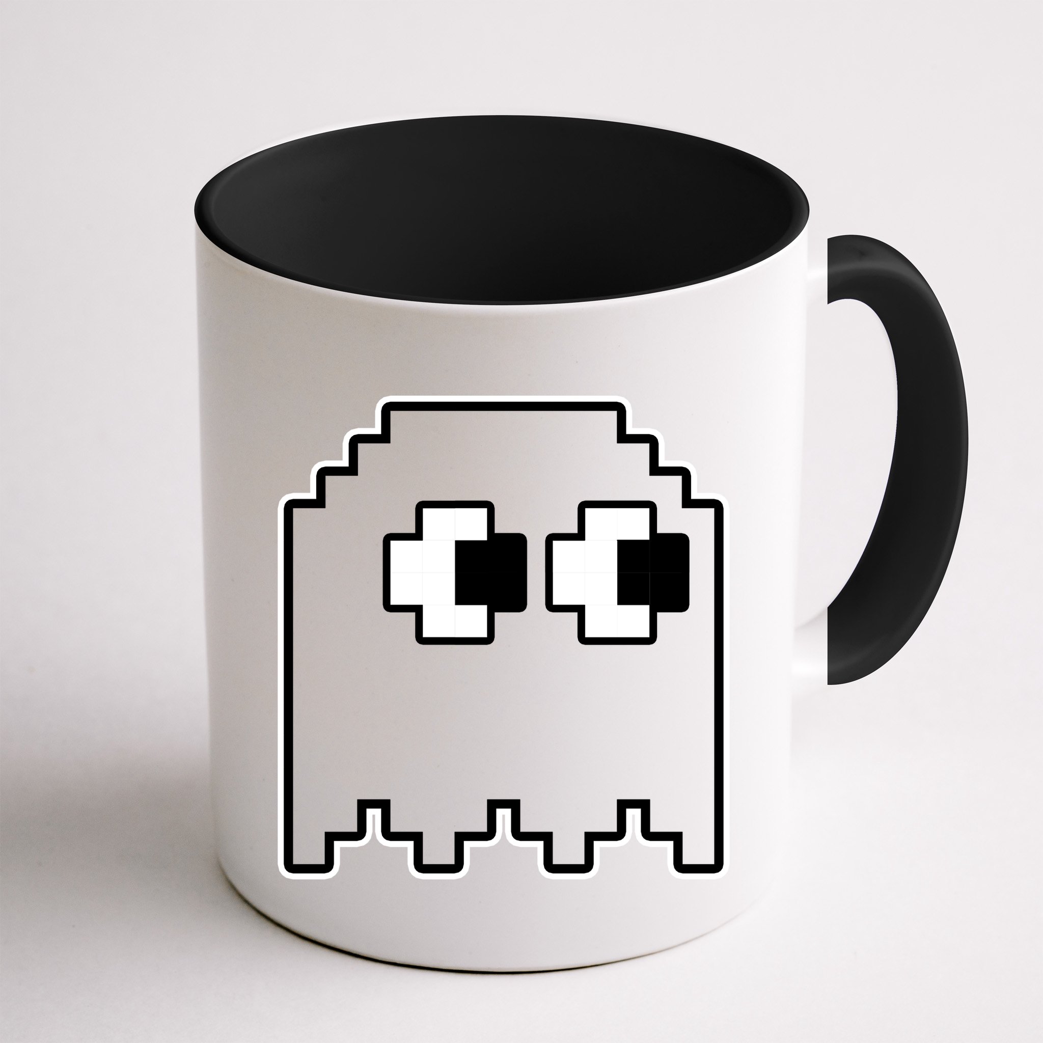 Gamer Retro Pixel Ghost Funny Halloween Mug