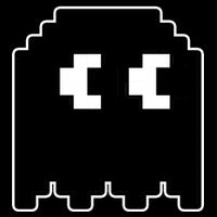 Gamer Retro Pixel Ghost Funny Halloween Flat Bill Trucker Hat