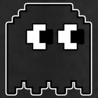 Gamer Retro Pixel Ghost Funny Halloween Golf Towel