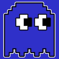 Gamer Retro Pixel Ghost Funny Halloween Short Acrylic Beanie