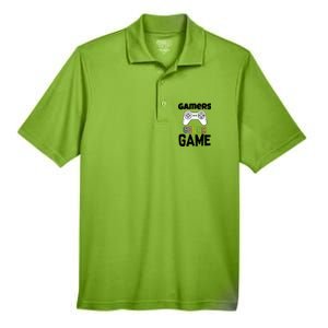 Gamers Gonna Game Men's Origin Performance Pique Polo