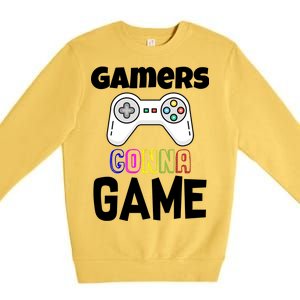 Gamers Gonna Game Premium Crewneck Sweatshirt