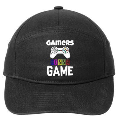 Gamers Gonna Game 7-Panel Snapback Hat