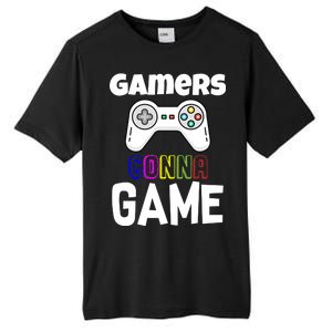 Gamers Gonna Game Tall Fusion ChromaSoft Performance T-Shirt