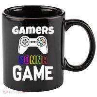 Gamers Gonna Game 11oz C Handle Ceramic Mug