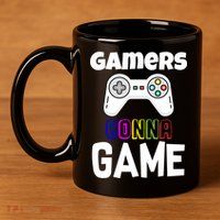 Gamers Gonna Game 11oz C Handle Ceramic Mug