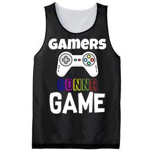 Gamers Gonna Game Mesh Reversible Basketball Jersey Tank