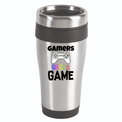 Gamers Gonna Game 16oz Travel Tumbler