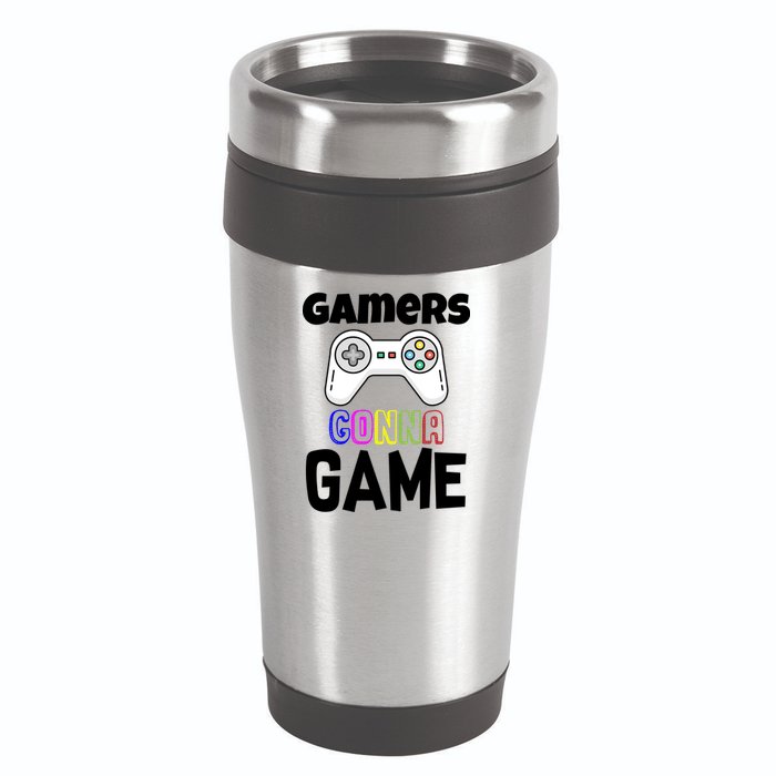 Gamers Gonna Game 16oz Travel Tumbler