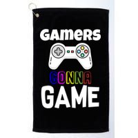 Gamers Gonna Game Golf Towel