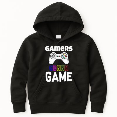 Gamers Gonna Game Kids Hoodie