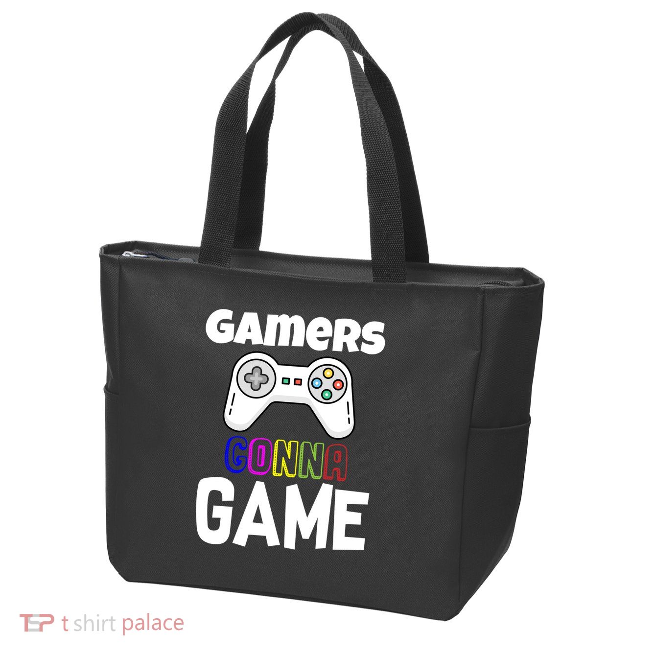 Gamers Gonna Game Zip Tote Bag