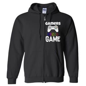 Gamers Gonna Game Full Zip Hoodie