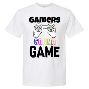 Gamers Gonna Game Garment-Dyed Heavyweight T-Shirt