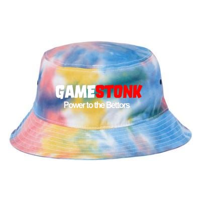 Gamestonk Power To The Bettors Tie Dye Newport Bucket Hat