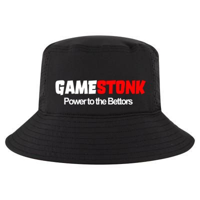 Gamestonk Power To The Bettors Cool Comfort Performance Bucket Hat
