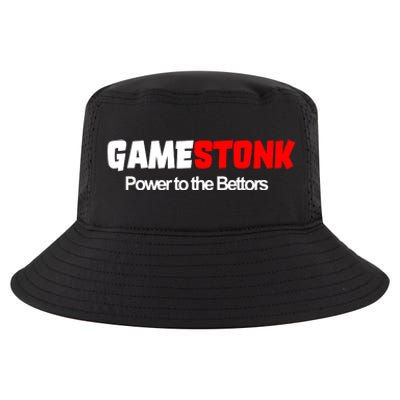 Gamestonk Power To The Bettors Cool Comfort Performance Bucket Hat