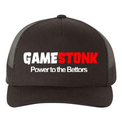 Gamestonk Power To The Bettors Yupoong Adult 5-Panel Trucker Hat