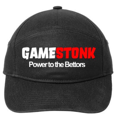 Gamestonk Power To The Bettors 7-Panel Snapback Hat