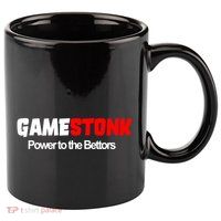 Gamestonk Power To The Bettors 11oz C Handle Ceramic Mug