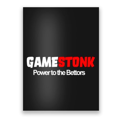 Gamestonk Power To The Bettors Poster