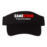 Gamestonk Power To The Bettors Valucap Bio-Washed Visor