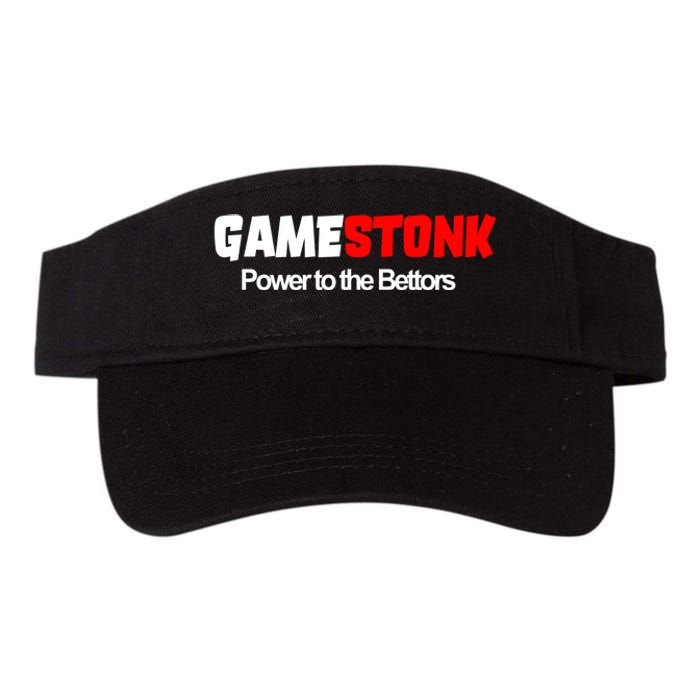 Gamestonk Power To The Bettors Valucap Bio-Washed Visor