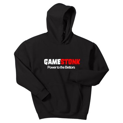 Gamestonk Power To The Bettors Kids Hoodie