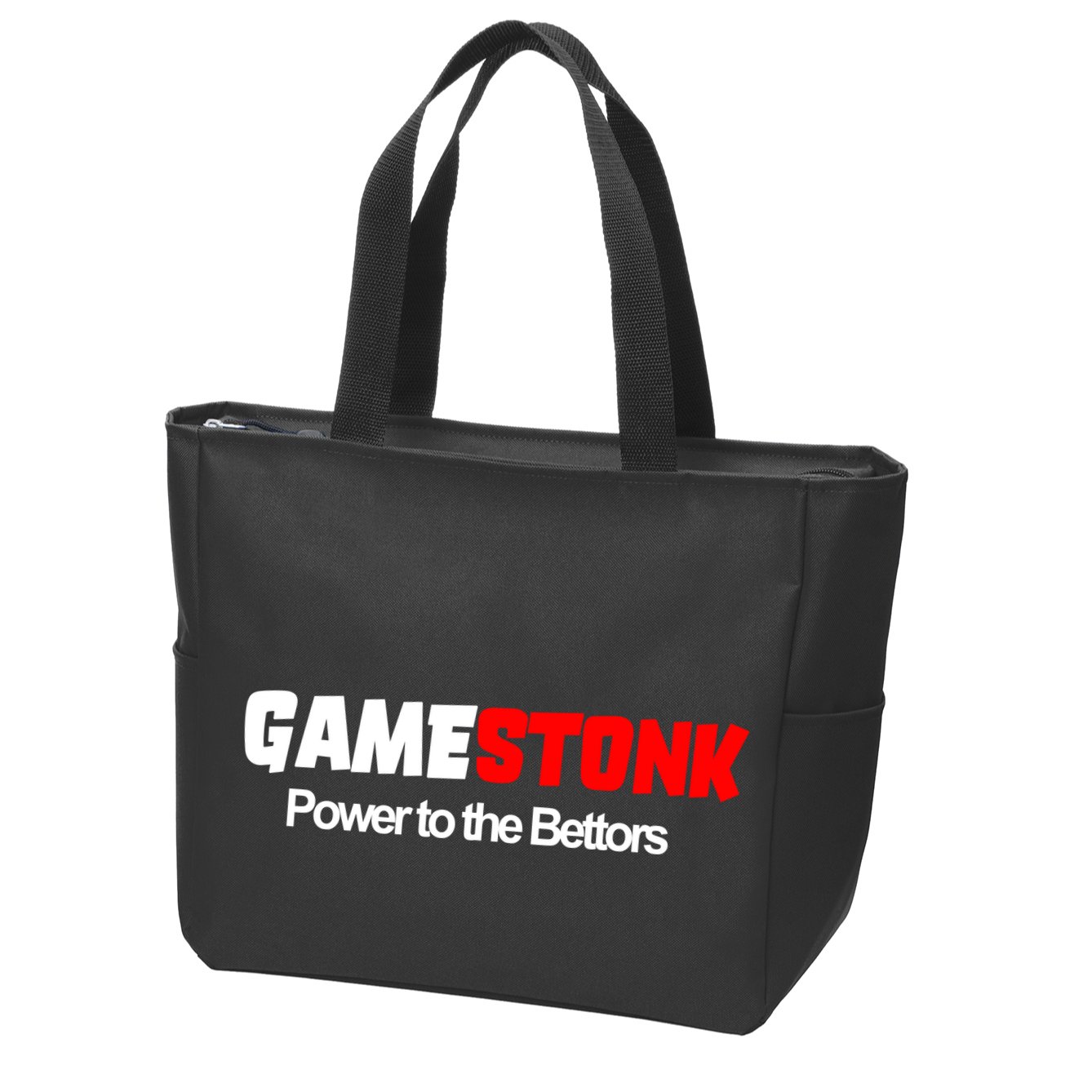 Gamestonk Power To The Bettors Zip Tote Bag