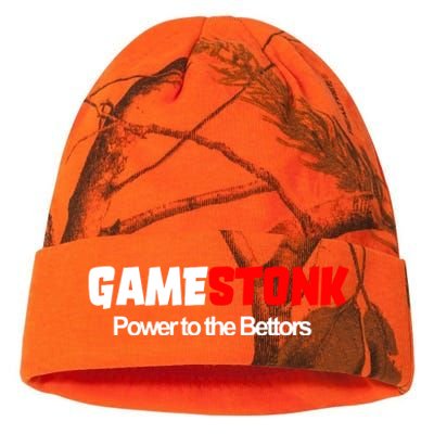 Gamestonk Power To The Bettors Kati Licensed 12" Camo Beanie