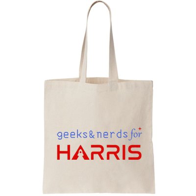 Geeks And Nerds For Kamala Harris Geeks And Nerds For Harris Tote Bag