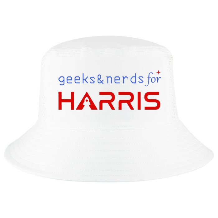 Geeks And Nerds For Kamala Harris Geeks And Nerds For Harris Cool Comfort Performance Bucket Hat