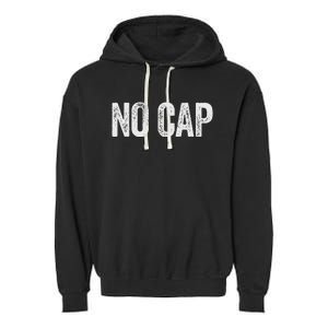 Gen Alpha No Cap Funny Garment-Dyed Fleece Hoodie