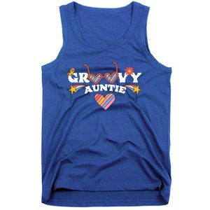 Groovy Auntie Nephew Niece Aunt Gift Tank Top