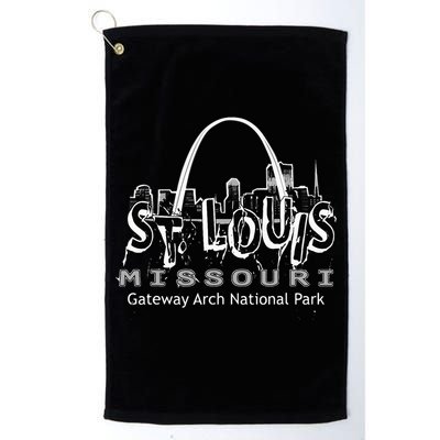 Gateway Arch National Park St. Louis Missouri Souvenir Golf Towel