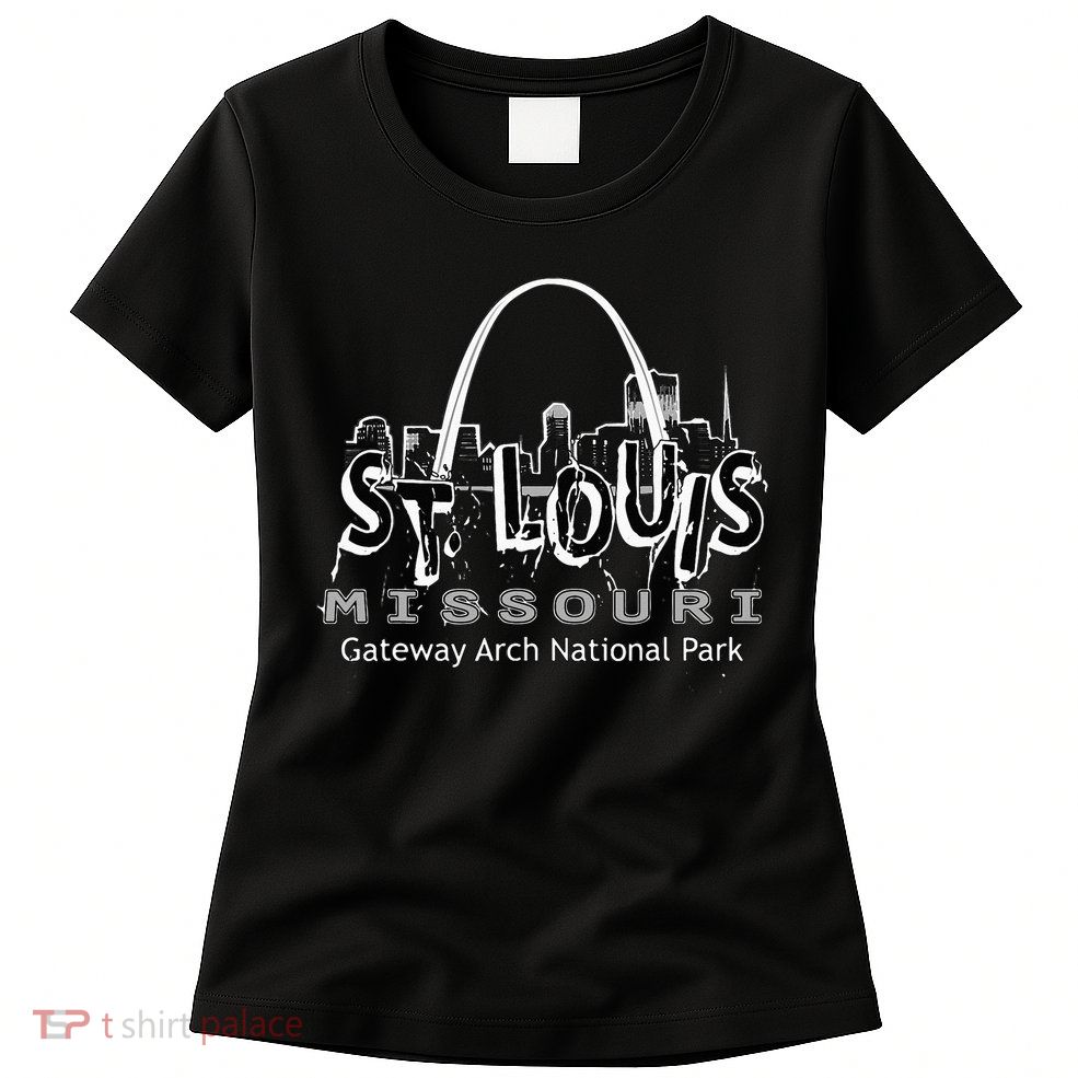 Gateway Arch National Park St. Louis Missouri Souvenir Womens T-Shirt
